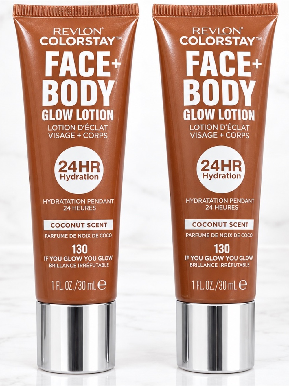 Face + Body Glow Lotion 130 Coconut Scent - Radiant Bronze